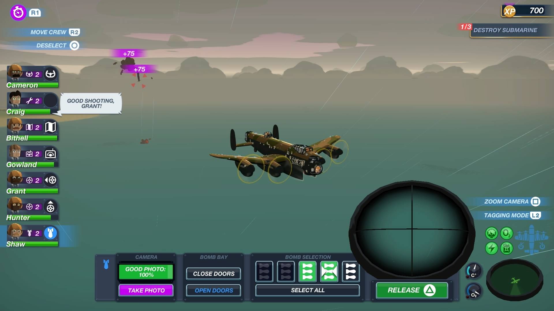 #8. Bomber Crew Deluxe Edition (PlayStation) 由: Curve Digital