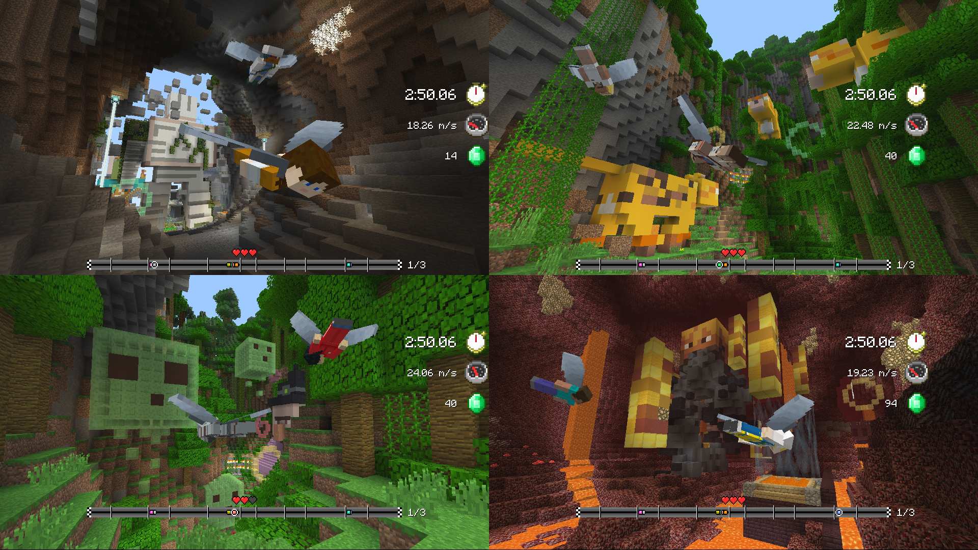 Minecraft Glide Track Pack Season Pass