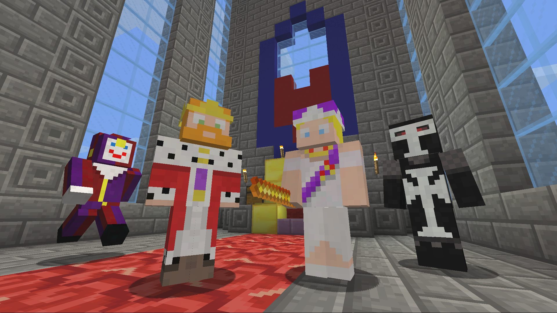 Classic minecraft skins