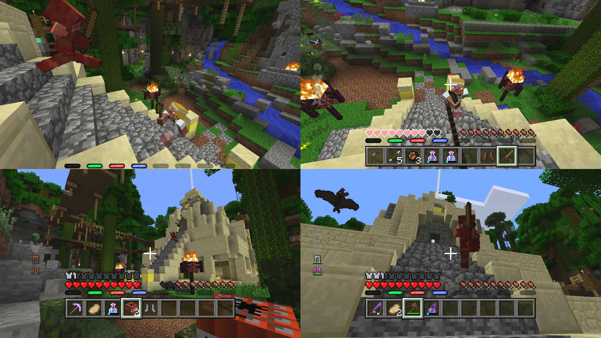 Minecraft Battle Map Pack 1