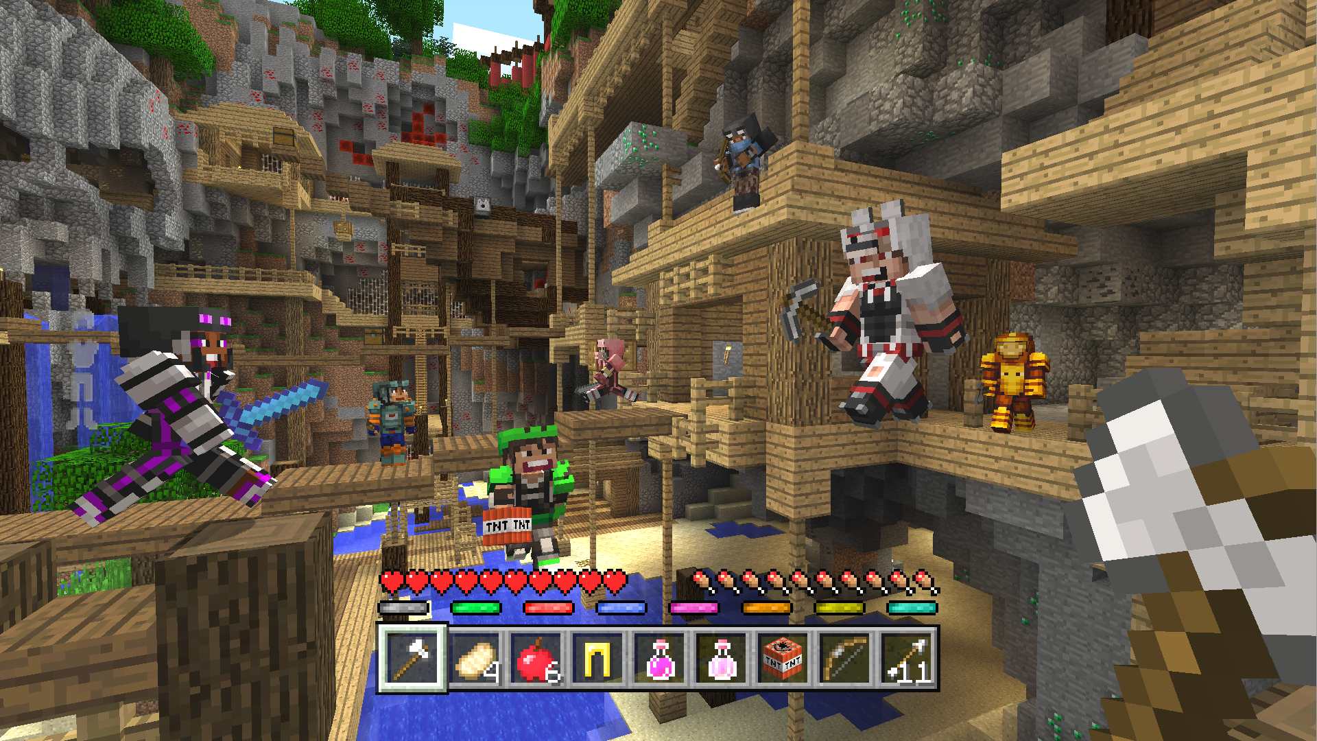 Minecraft Mini Game Heroes Skin Pack