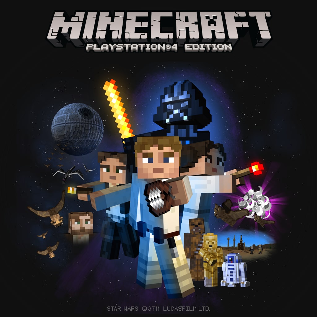 Conjunto de packs de aspecto de Star Wars para Minecraft