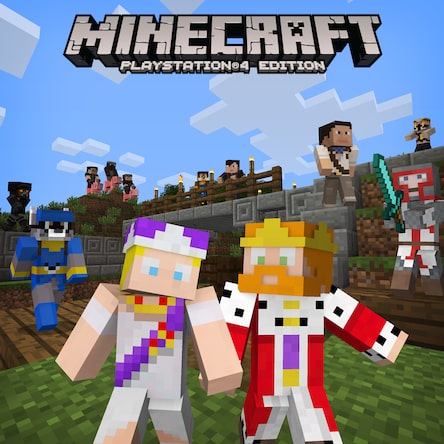 Skin Ps5 Playstation 5 Minecraft (leia A Descrição)