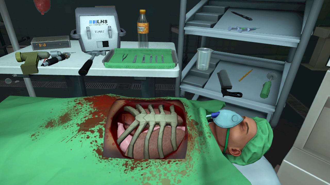 Surgeon Simulator PS4 - ESSE JOGO É DO CAPETA 