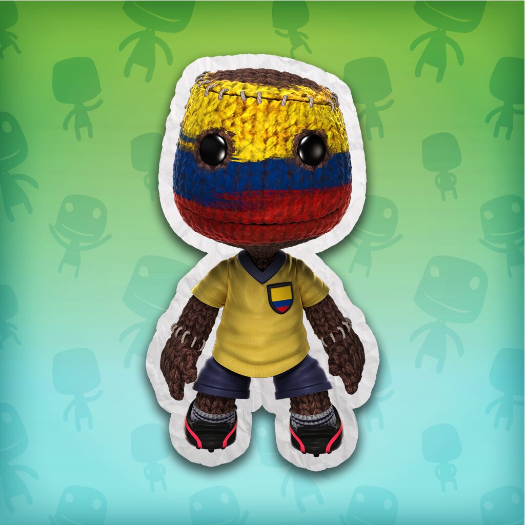 LittleBigPlanet™ 2 Colombia Soccer Fan Costume