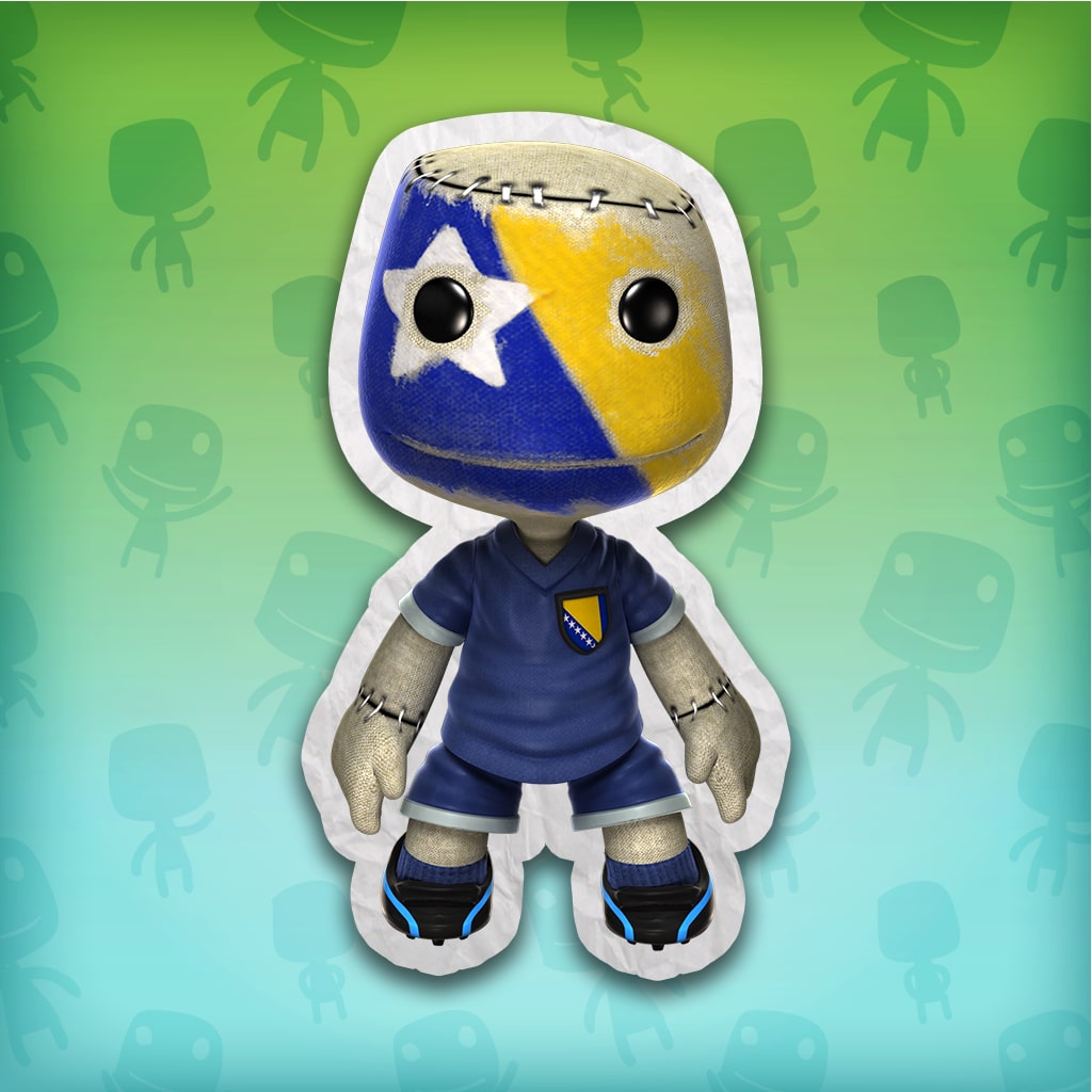 LittleBigPlanet™ 2 Bosnia and Herzegovina Soccer Fan Costume