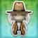 LBP™ 3 Back to the Future™ Costume: Doc Brown 1885