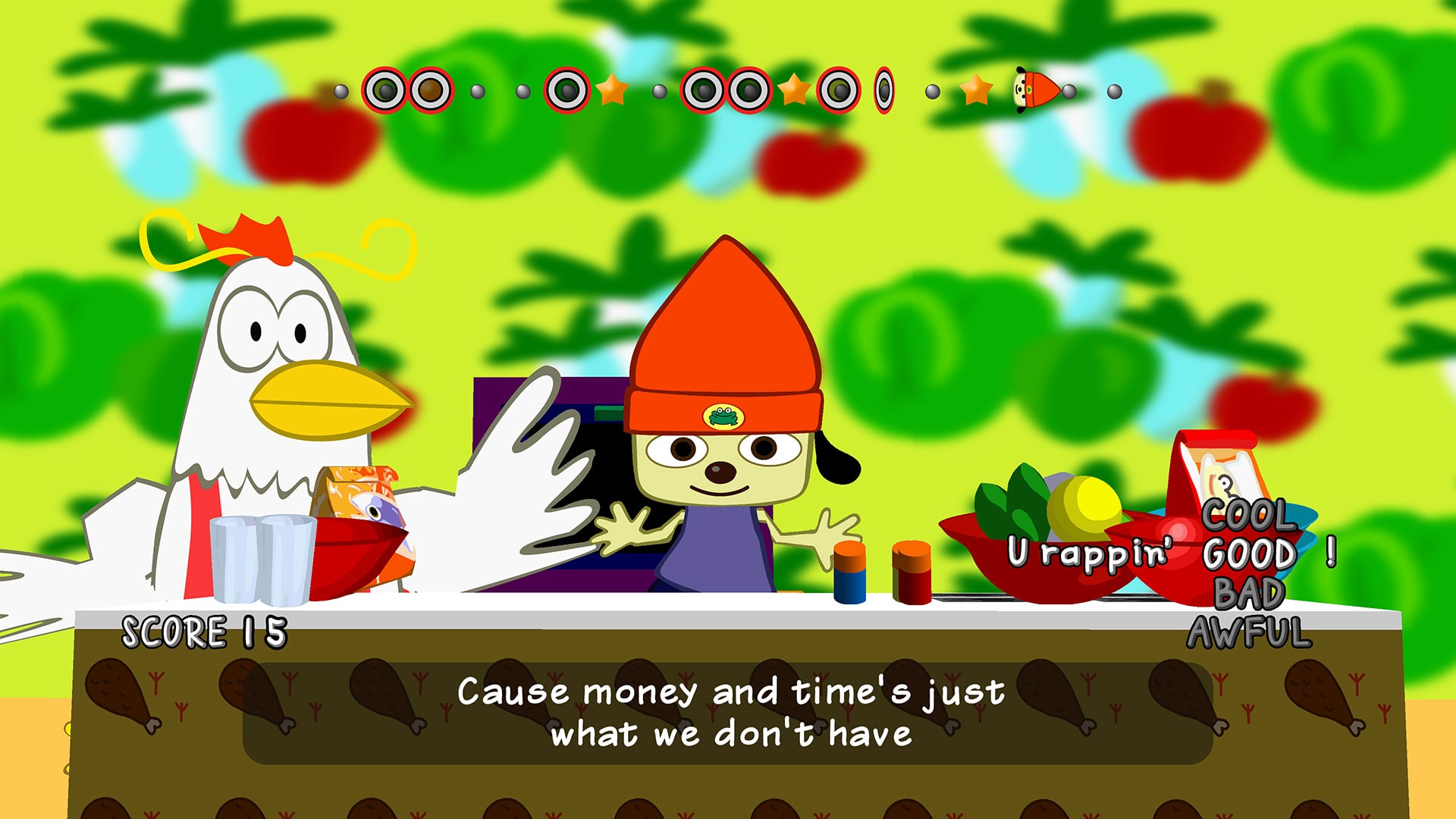 PaRappa the Rapper Trophies •