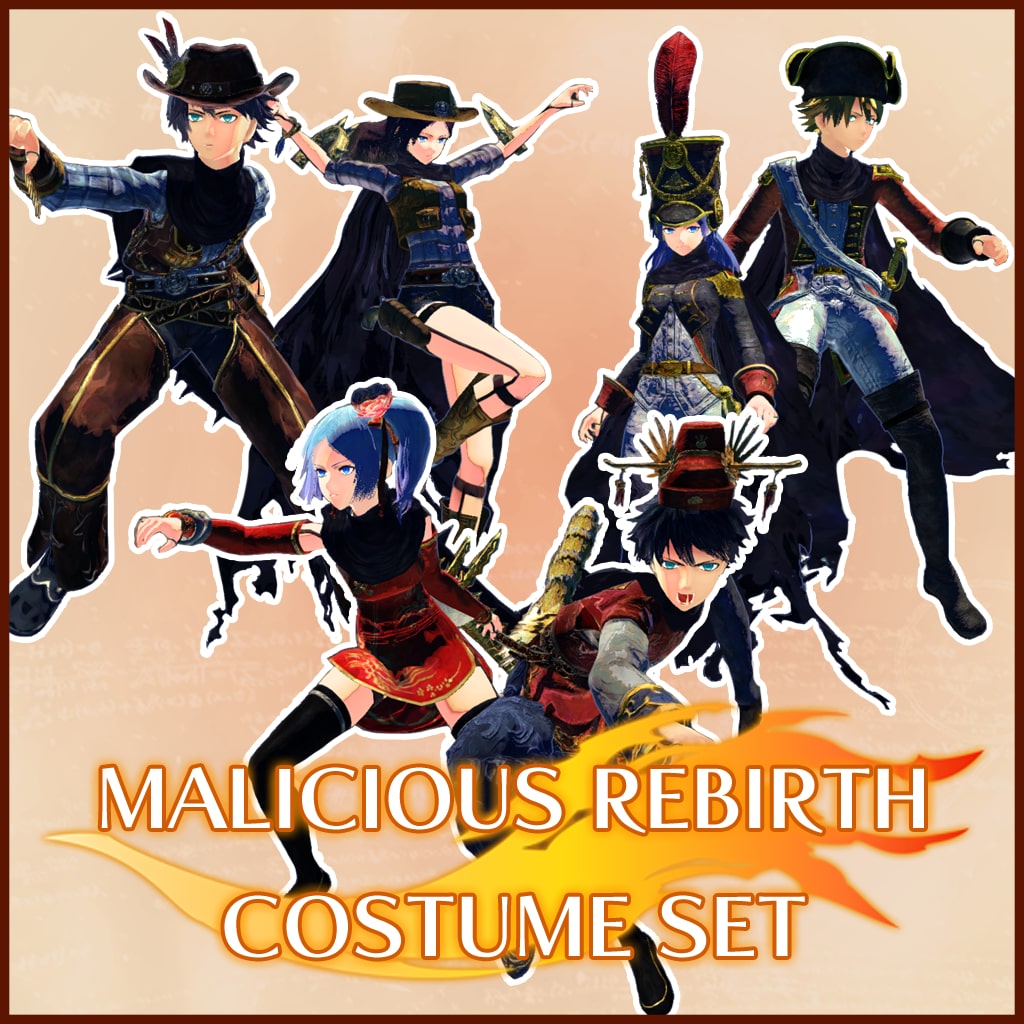 Malicious Fallen Rebirth Costume Set