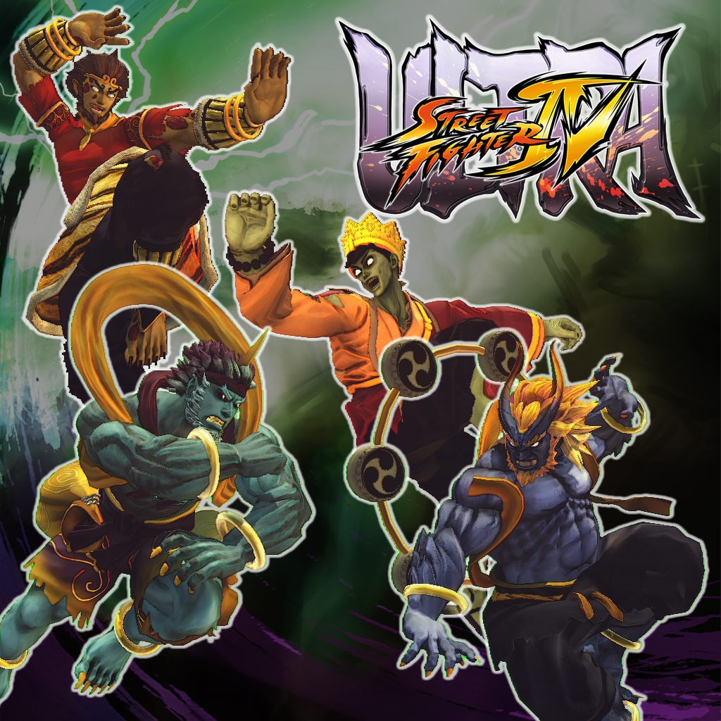 Ultra Street Fighter IV Arcade Challengers Horror Pack