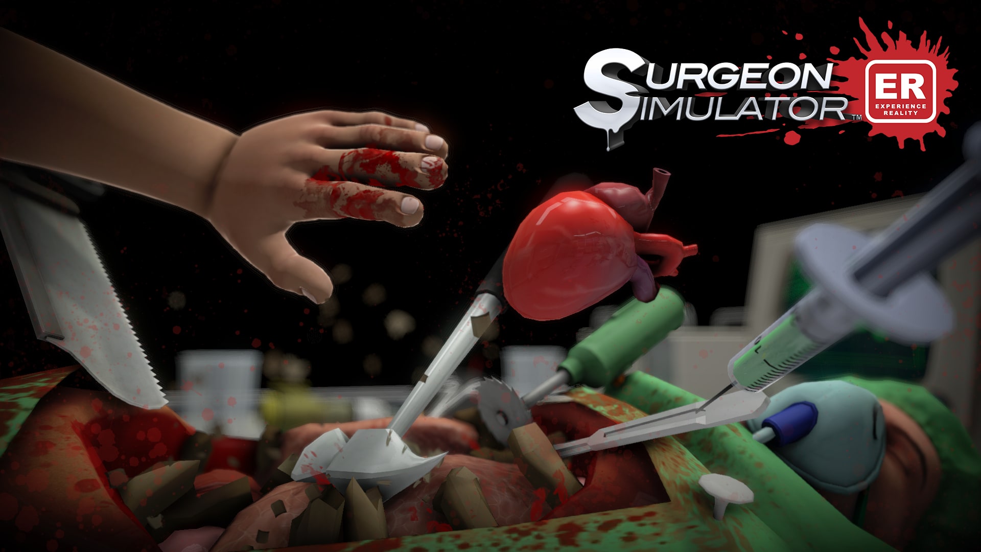 Surgeon Simulator PS4 - Cirurgia no corredor do hospital, PARECE O