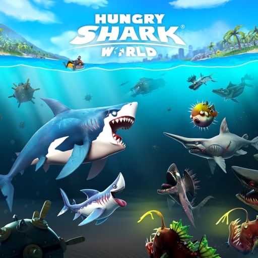 Angry shark - An Online Game on