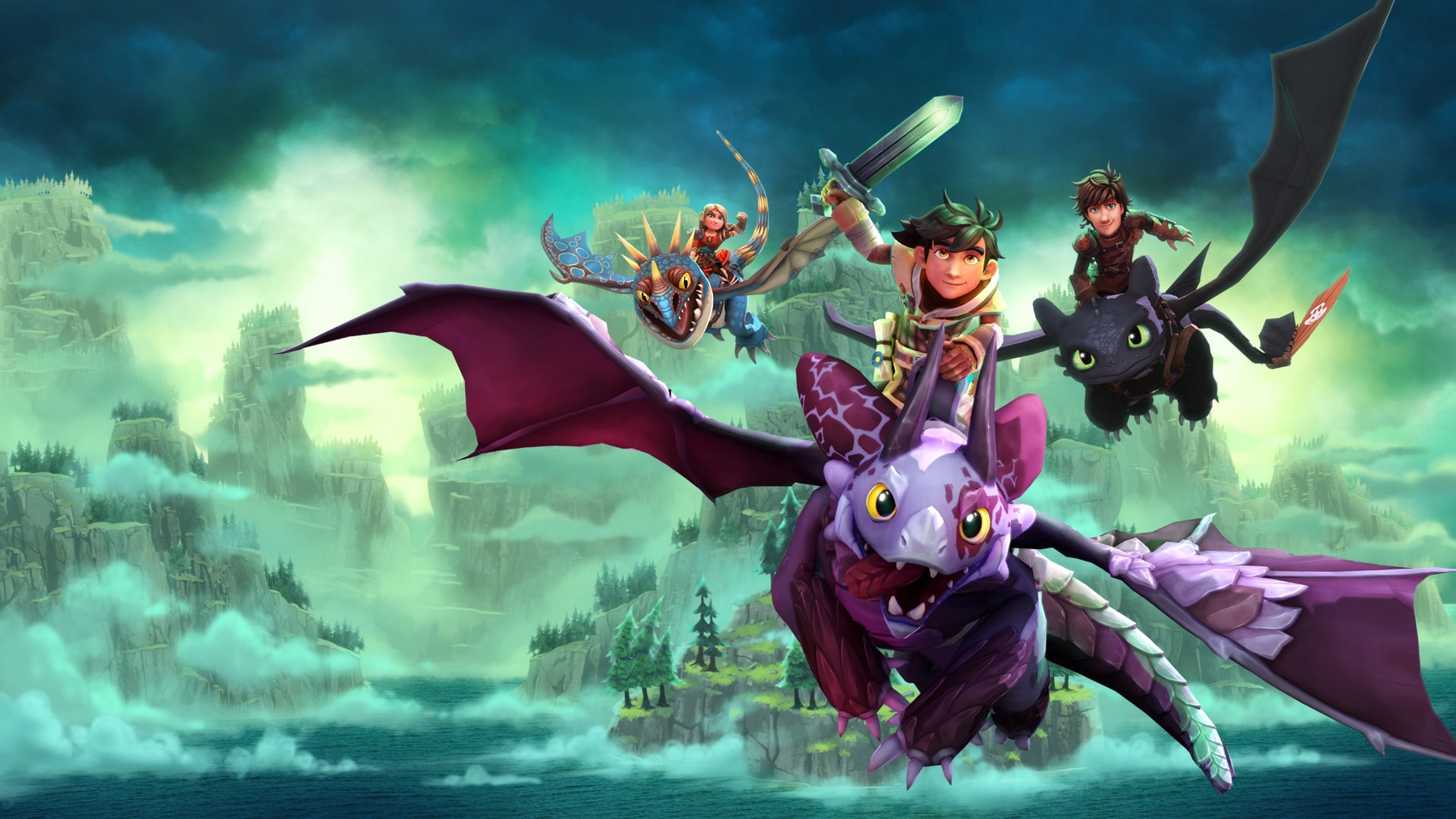 DreamWorks Dragons Dawn of New Riders