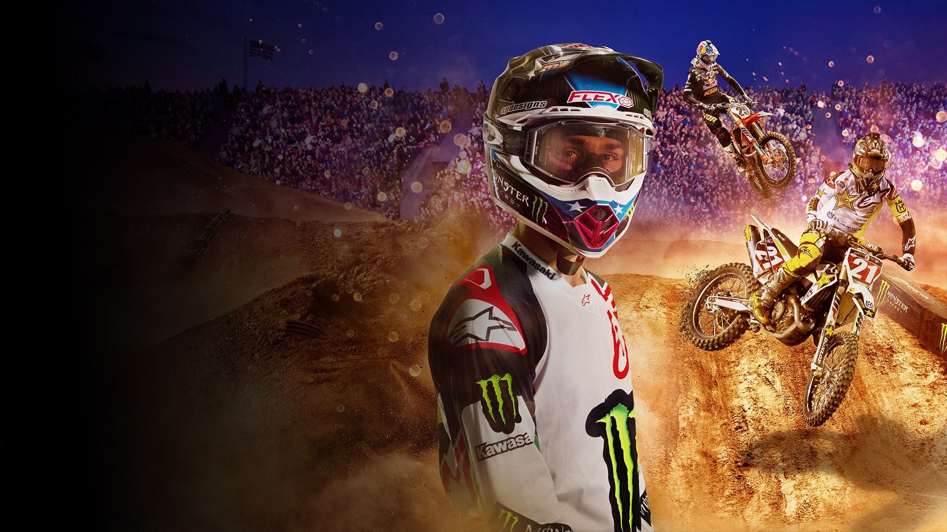 jogo monster energy supercross 2 ps4 americano lacrado - Ri Happy