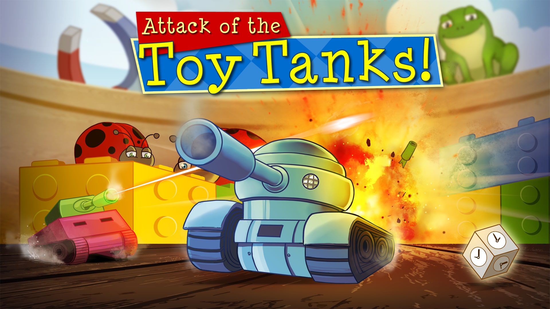 Tombotoys Children Plastic 2.4G R/C Tanks Toys Battle Series