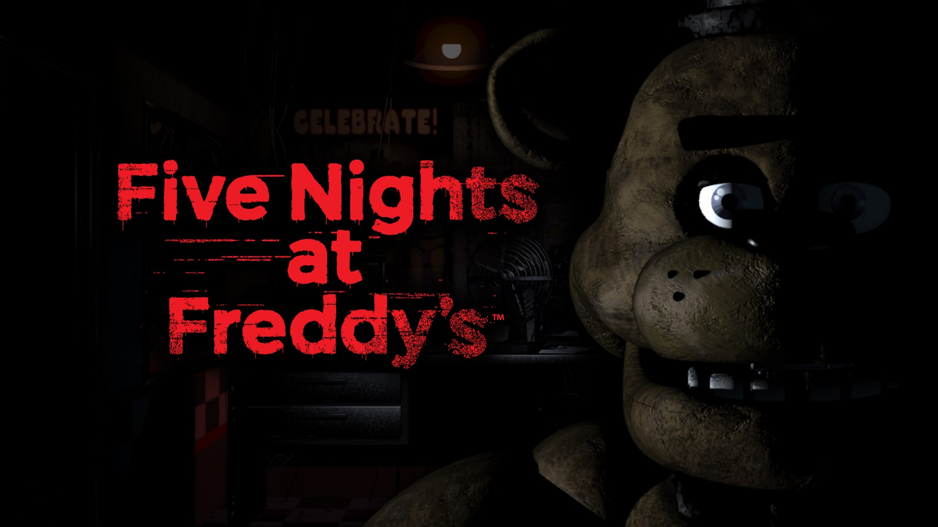 Five nights at freddy s 1. Фредди с обложки. ФНАФ обложка. ФНАФ 1 обложка. ФНАФ 1 обложка игры.