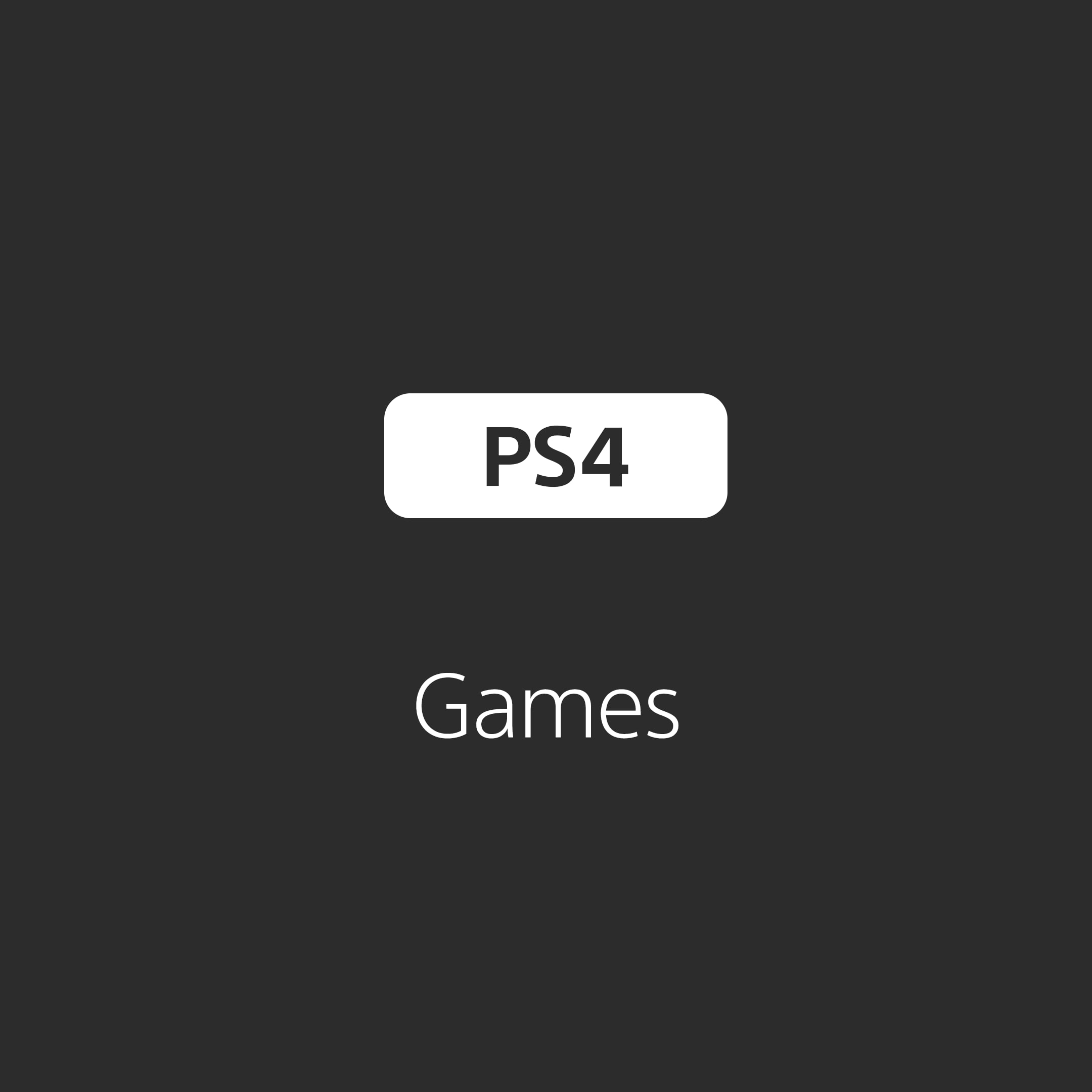 PS4 Games - Quick Link
