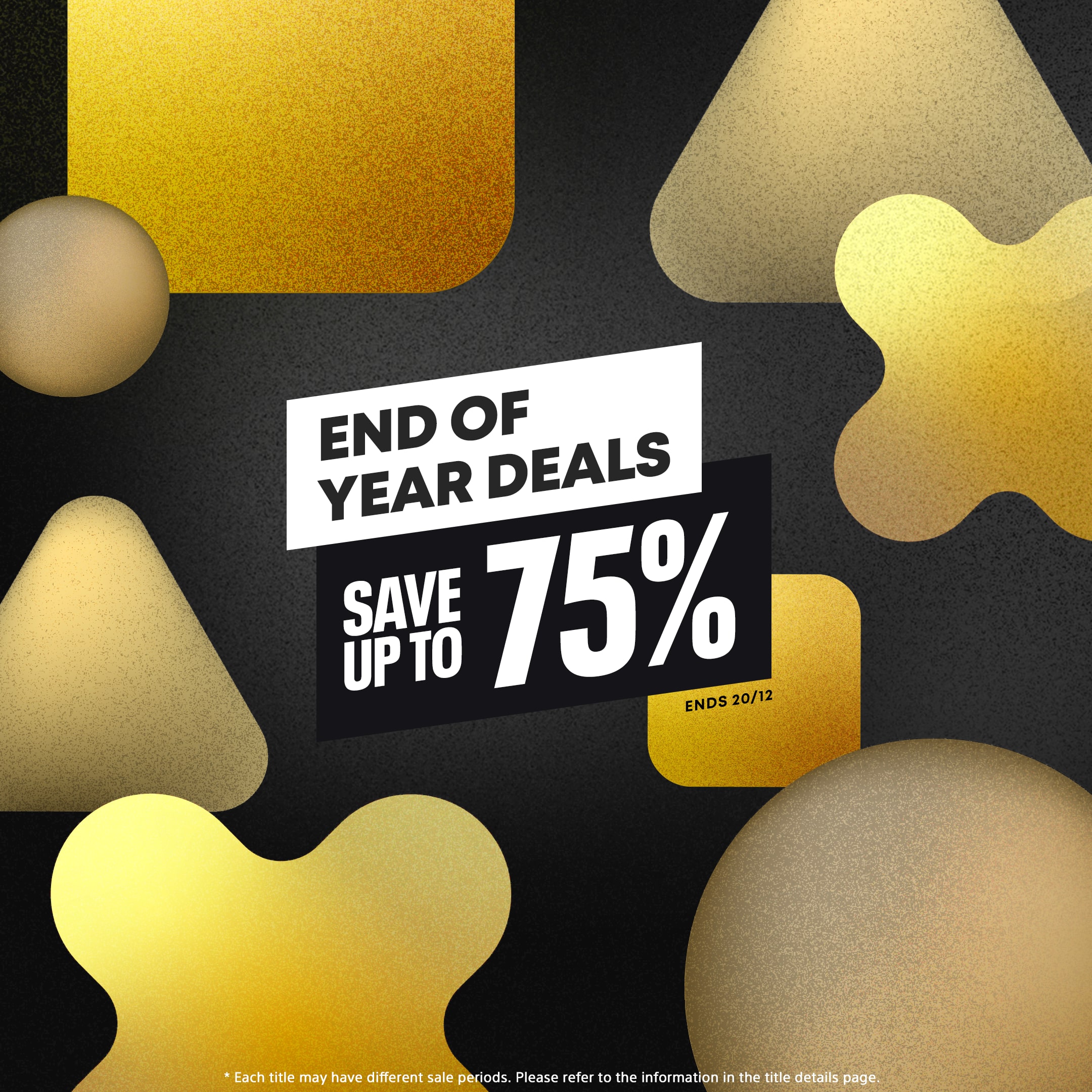 PlayStation Store US - End of Year Sale ลดสูงสุด 85%