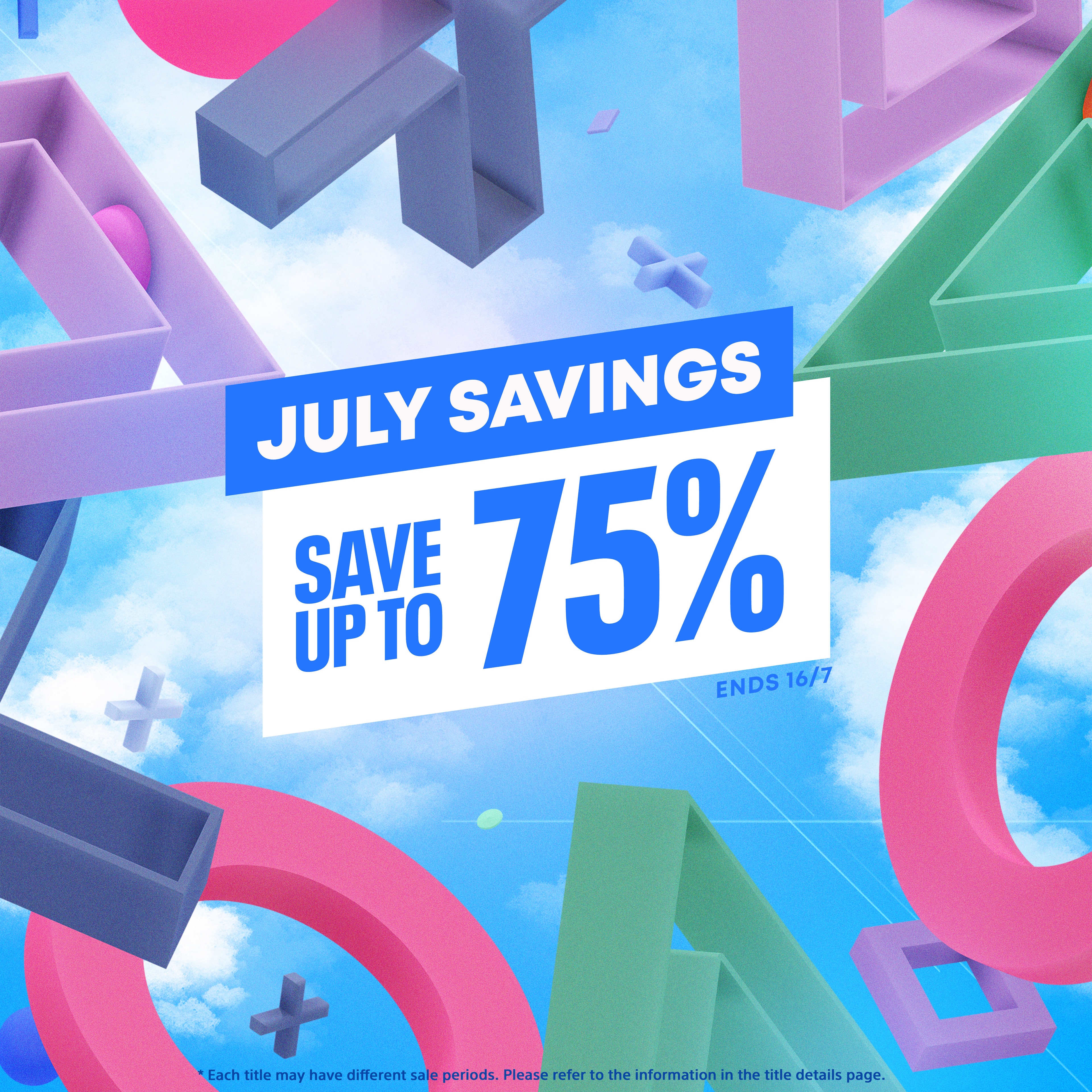 July Savings