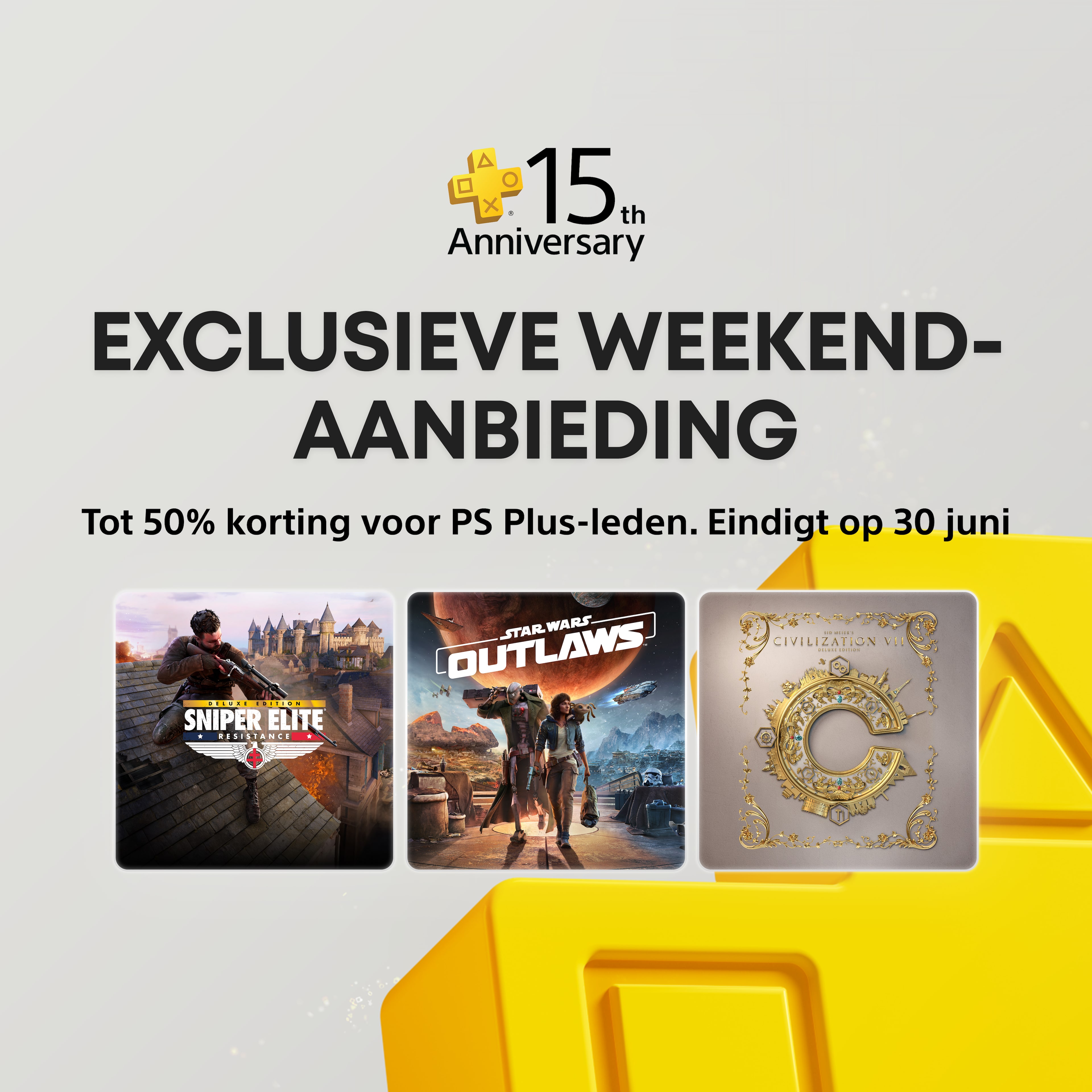 Exclusieve weekend-aanbieding PlayStation Plus