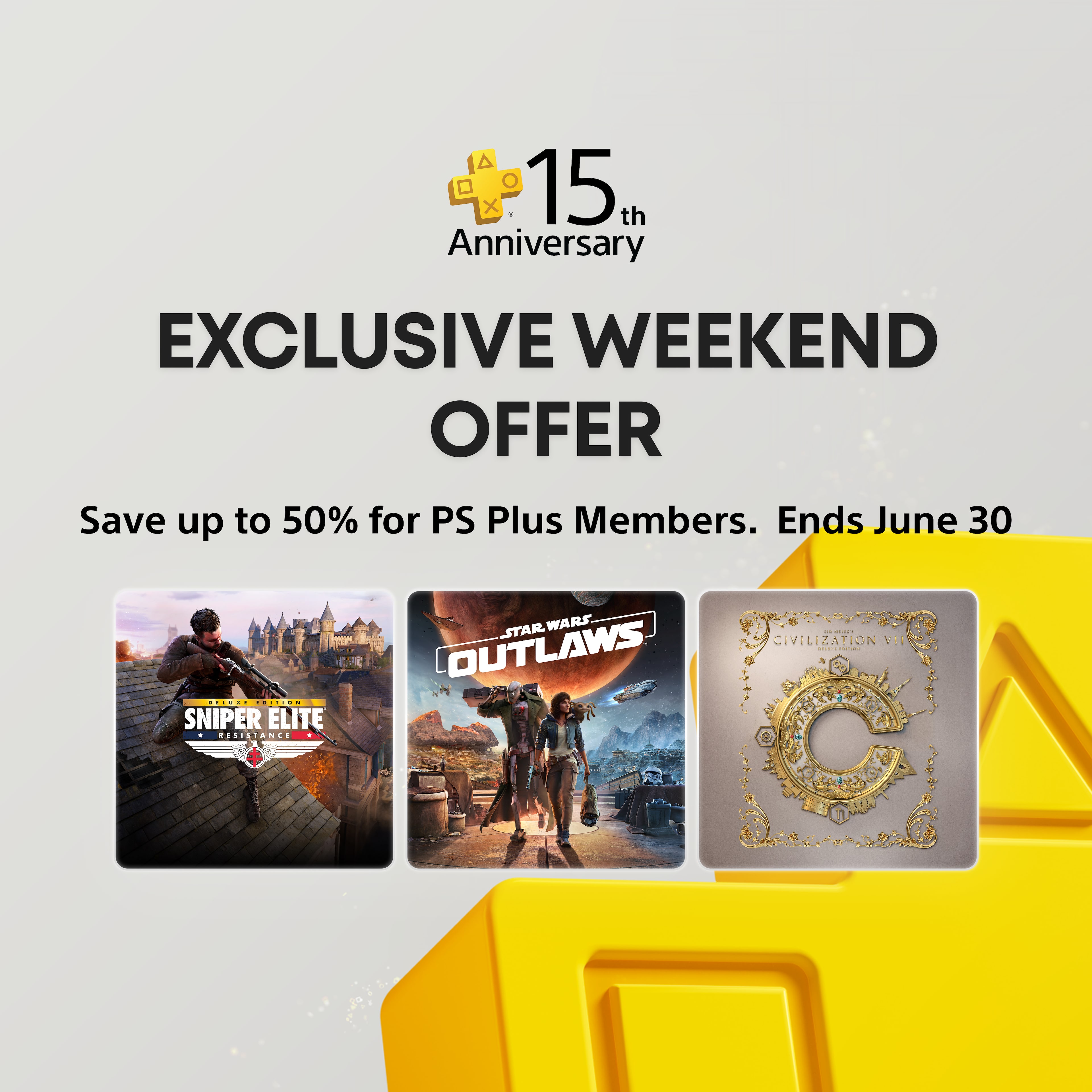 PlayStation Plus Exclusive Weekend Offer
