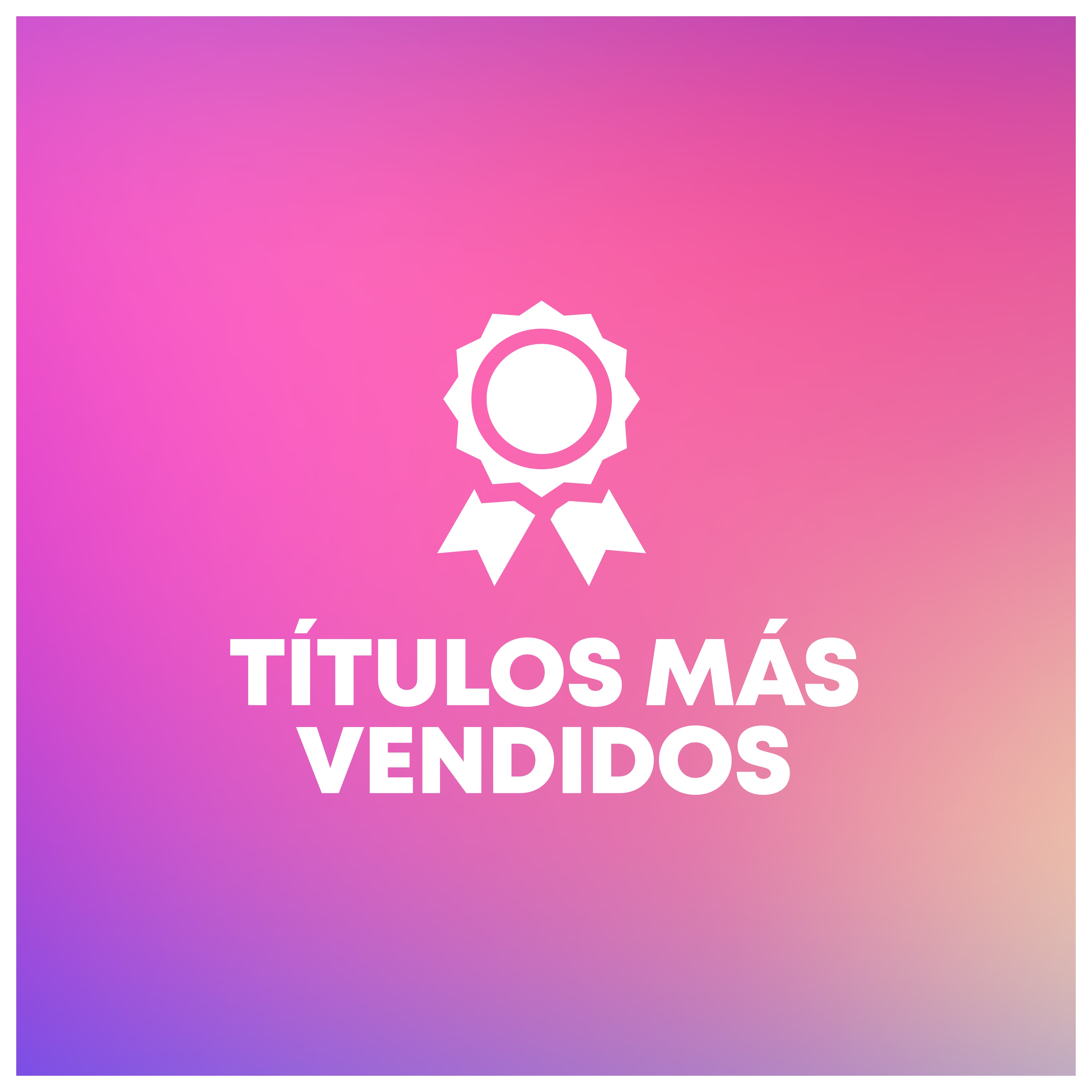 Títulos más vendidos