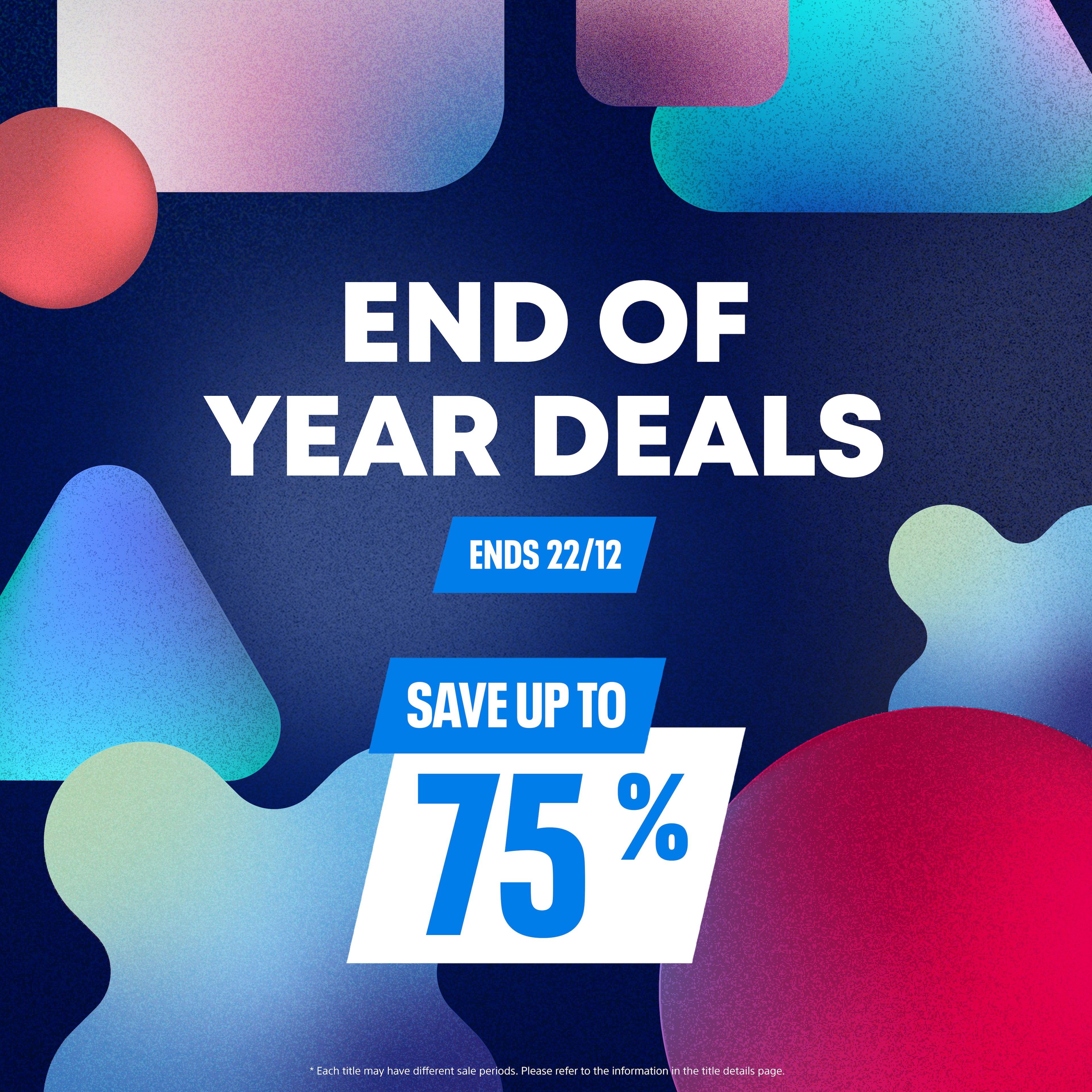 End of Year Deals