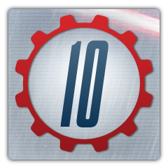 Icon for Racer Rank 10
