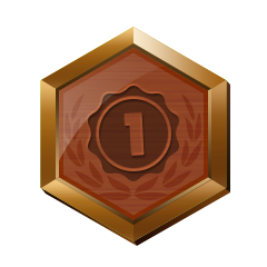 Icon for Rank 1 Cleared!