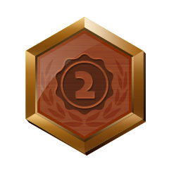 Icon for Rank 2 Cleared!