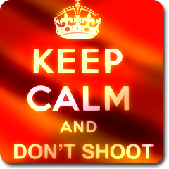 Icon for Keep Calm and Don't Shoot