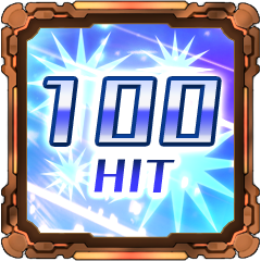 Icon for 최대 HIT수 100 돌파!