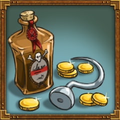 Icon for Yo-ho-ho and a bottle of rum