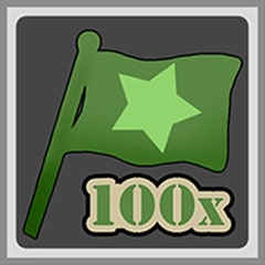Icon for 100 Flag Captures