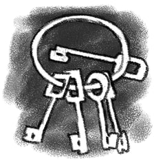 Icon for Save Keys to Open Doors