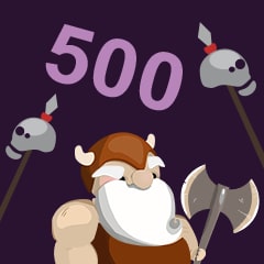 Icon for Kill 500 vikings with Einar