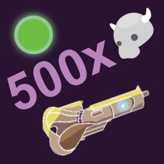 Icon for Kill 500 enemies with pistol
