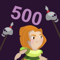 Icon for Kill 500 vikings with Alessa