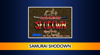 ACA NEOGEO SAMURAI SHODOWN
