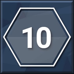 Icon for Level 10!