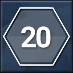 Icon for Level 20!