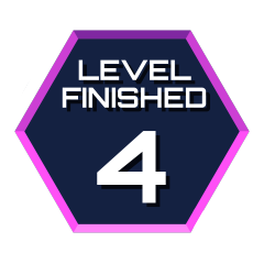Icon for Finished Level 4
