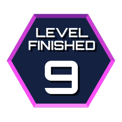 Icon for Finished Level 9