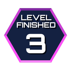 Icon for Finished Level 3
