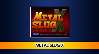 ACA NEOGEO METAL SLUG X