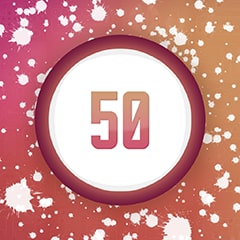 Icon for Splatter 50 times