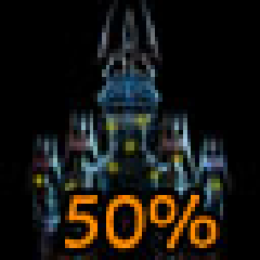 Icon for 50% OF THE CASTLE IS LIT
