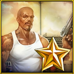Icon for Gangster levels completed