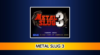 ACA NEOGEO METAL SLUG 3