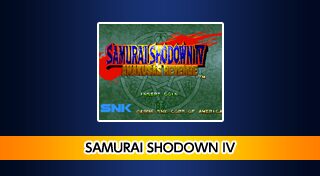 ACA NEOGEO SAMURAI SHODOWN IV